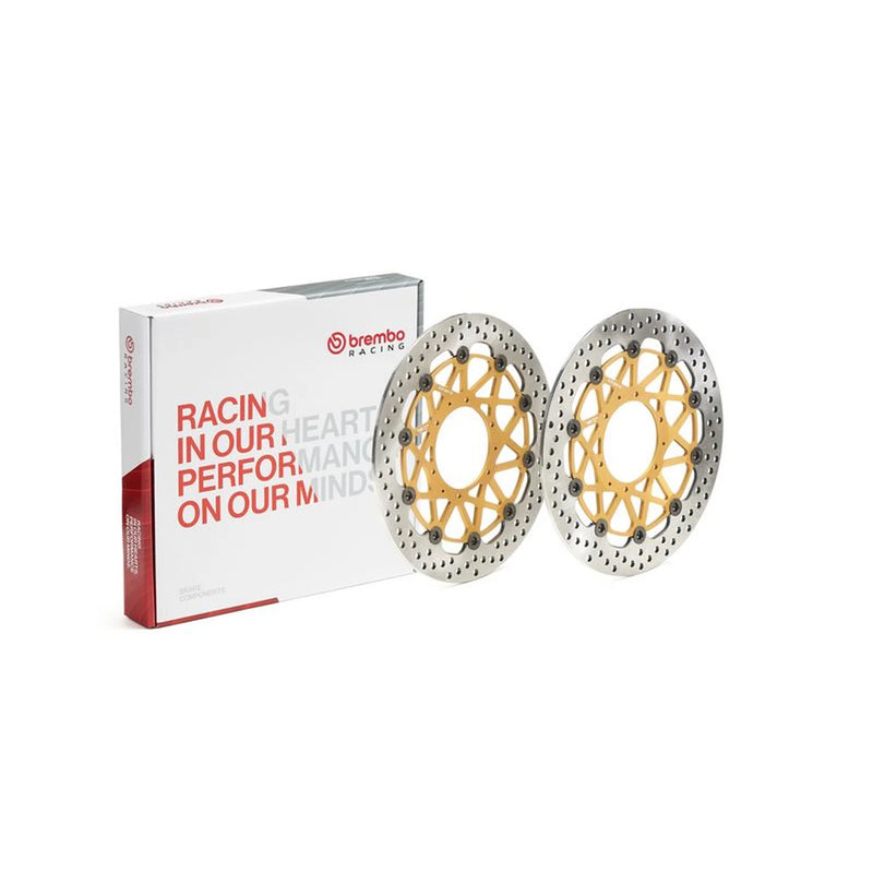 Brembo Front Brake Floating Brake Disc Discs & Pads fits Honda Cbr 2003-2004