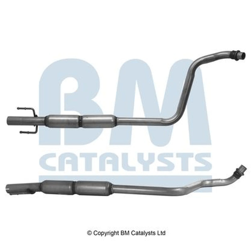 BM Catalysts Exhaust Pipe OD fits Toyota Yaris Verso / Fun Cargo 1999-2002 1.3