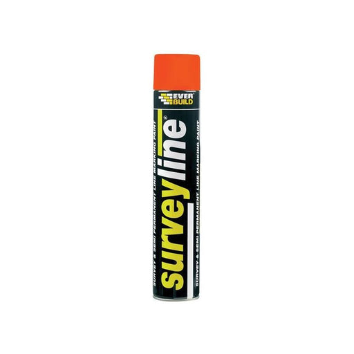 Everbuild Sika Survey Line® Marker Spray Orange 700ml Everbuild Sika - Dynamic Drive