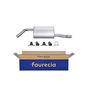 Hella End Silencer Rear fits Peugeot 207 2009-2012 1.6