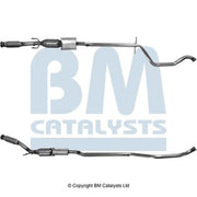 BM Catalysts Homologated Petrol Cat fits Peugeot 407 2004-2005 2.0