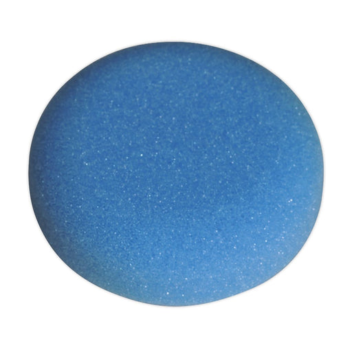 Sealey Buffing & Polishing Foam Head Hook-and-Loop80 x 25mm Blue/Medium Sealey - Dynamic Drive