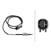 Hella Exhaust Gas Temperature Sensor after soot particulate fil 6PT 358 181-761