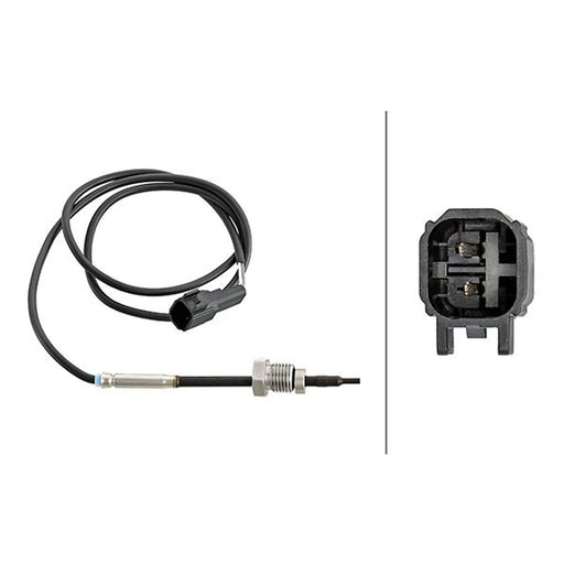 Hella Exhaust Gas Temperature Sensor after soot particulate fil fits Ford Ranger