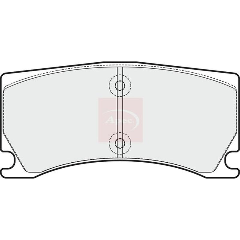 Apec Front & Rear Pads fits Jaguar Xk II 2006-2014 4.2 5.0