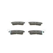 Bosch Front & Rear Pads fits Nissan Patrol VI 2010 on 5.6
