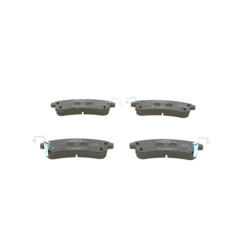 Bosch Front & Rear Pads fits Nissan Patrol VI 2010 on 5.6