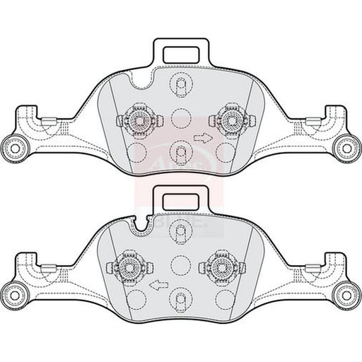 Apec Front Brake Pad Set fits BMW 2 2022 on