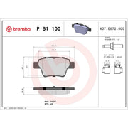 Brembo Front & Rear Brake Discs & Pads fits Peugeot 207 2006-2013 1.6