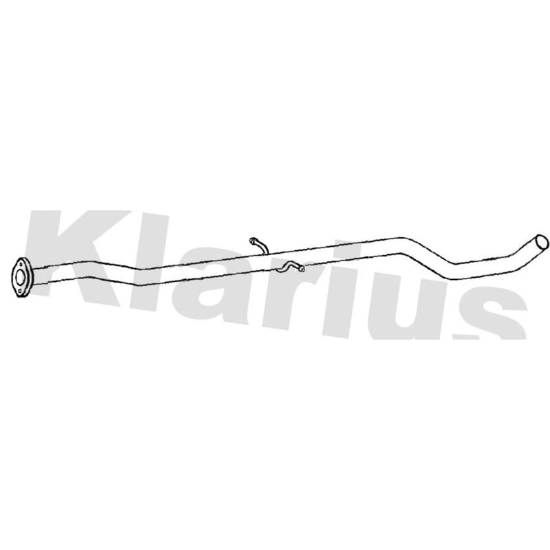 Klarius Exhaust Pipe OD fits Volvo S60 II 2010-2015