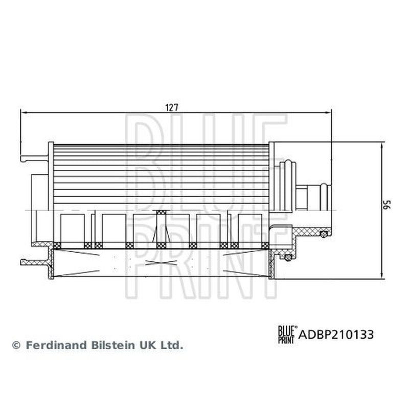 Blue Print Engine Oil Filter