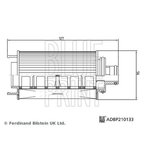 Blue Print Engine Oil Filter