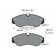 Textar Front Brake Pad Set 2179901