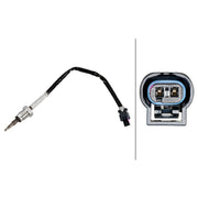 Hella Exhaust Gas Temperature Sensor before catalytic con fits Alfa Romeo Giulia