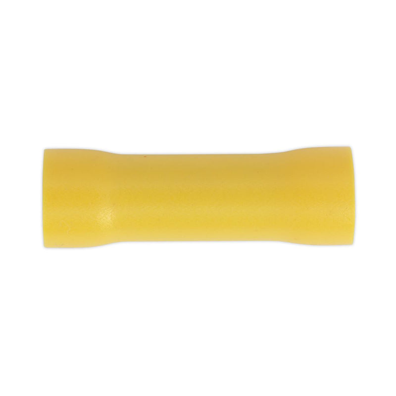 Sealey Butt Connector Terminal5.5mm Yellow Pack of 100 YT10 Sealey - Dynamic Drive