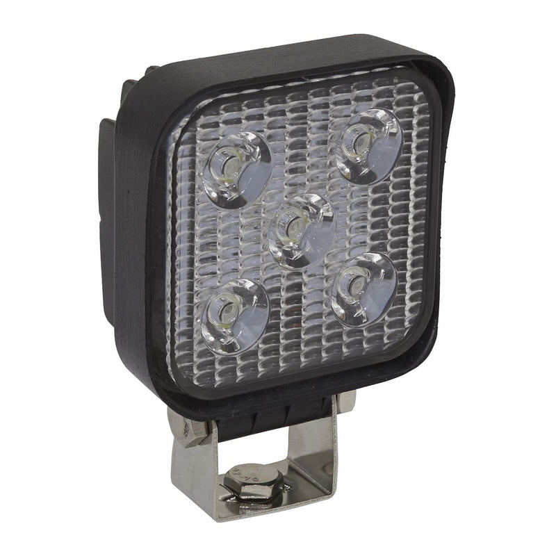 Sealey Mini Square Worklight with Mounting Bracket 15W SMD LED LED2S Sealey - Dynamic Drive