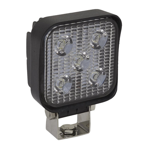 Sealey Mini Square Worklight with Mounting Bracket 15W SMD LED LED2S Sealey - Dynamic Drive
