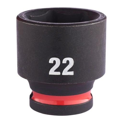 Milwaukee 22mm 3/8 Impact Socket Std-1Pc New 4932480279 Milwaukee - Dynamic Drive