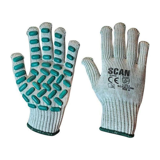 Scan Vibration Resistant Latex Foam Gloves - M (Size 8) Scan - NN4 Online