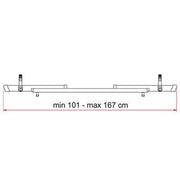 98656-369 RAIL QUICK C BLACK Fiamma  - Dynamic Drive
