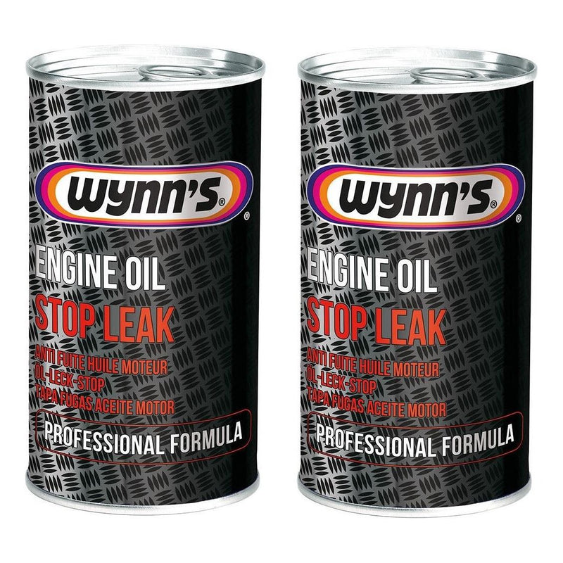 2x Wynns Professional Formula Engine Oil Stop Leak Treatment Additive 325ml Wynns - Dynamic Drive