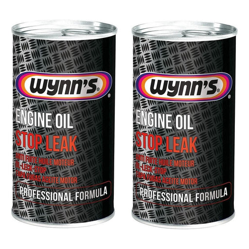 2x Wynns Professional Formula Engine Oil Stop Leak Treatment Additive 325ml Wynns - Dynamic Drive