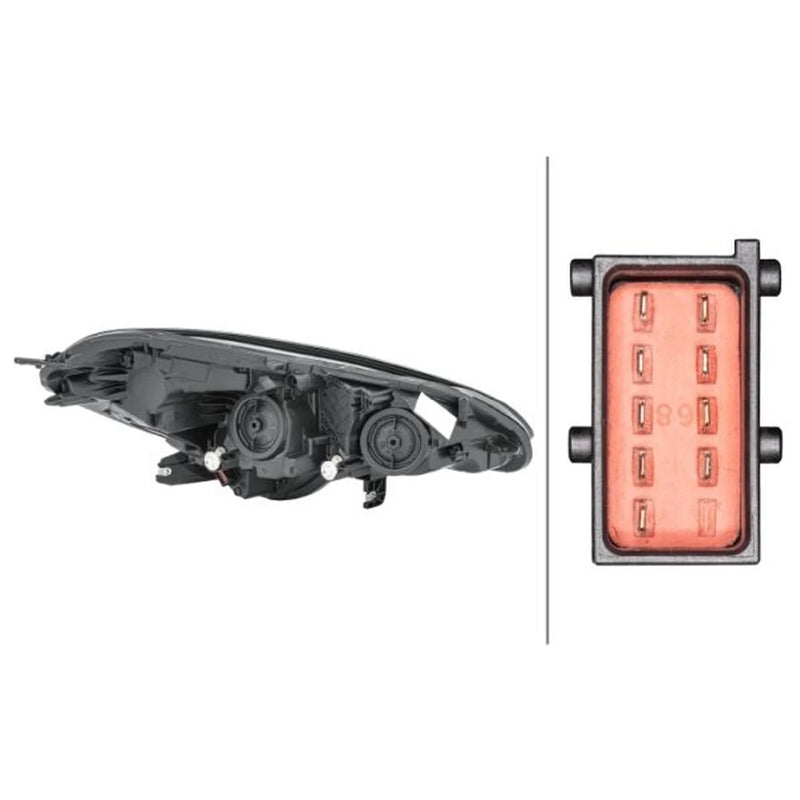 Hella Headlight Headlamp PSY24W Left fits Opel Corsa E 2014-2019