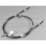 First Line Handbrake Cable Right Rear fits Hyundai Grand Santa Fé 2013-2018 2.2