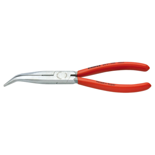 Draper Knipex 26 21 200 SBE Angled Long Nose Pliers, 200mm 55598 Draper - Dynamic Drive