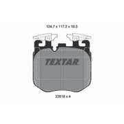 Textar Front Brake Pad Set 2261801