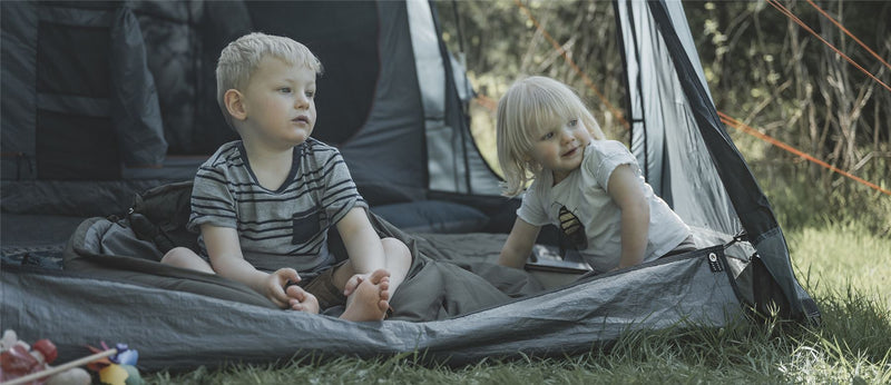 Easy Camp Hamra 5 Pole Tent Blue 5 Person Easy Camp - Dynamic Drive