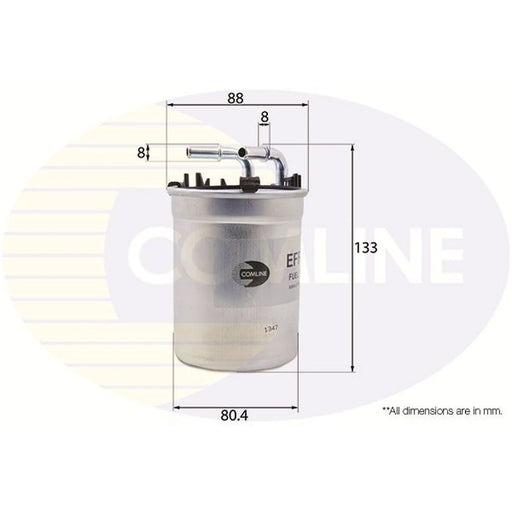 Comline Fuel Filter Element fits Audi A1 2010-2018 1.4 1.6 2.0