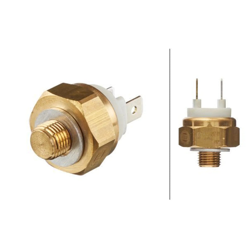 Hella Coolant Temperature Warning Switch fits Audi 100 C3 1986-1990 2.2
