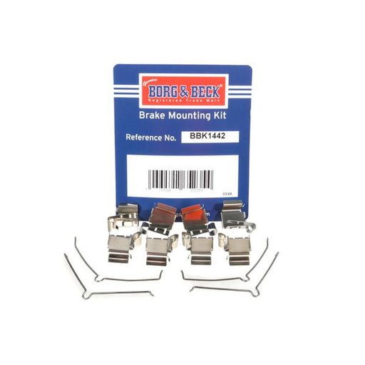 Borg & Beck Brake Pad Accessory Fitting Kit Front BBK1442