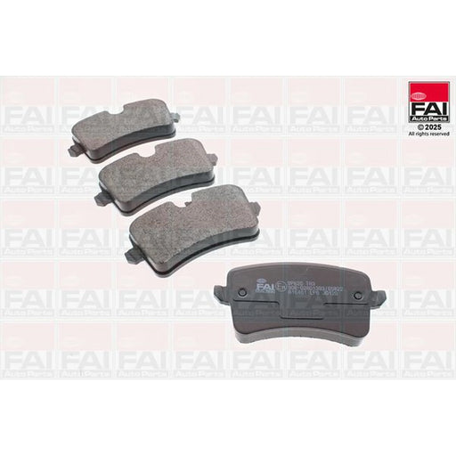 FAI Rear Brake Pad Set fits Audi A8 D4 2009-2018 2.0 3.0 4.0 4.2 6.3