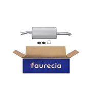 Hella End Silencer Rear fits Ford Fusion 2002-2012 1.4