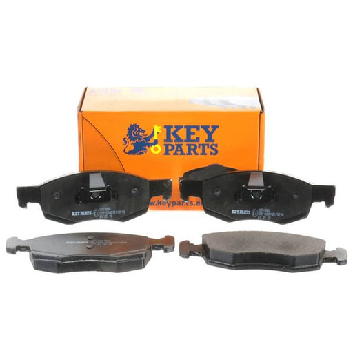 Key Parts 4 x Front Brake Pad Set fits Fiat Doblo 2001-2005 1.2 1.3 1.6 1.9