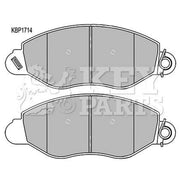 Key Parts 4 x Front Brake Pad Set fits Ford Transit 2000-2006 2.0