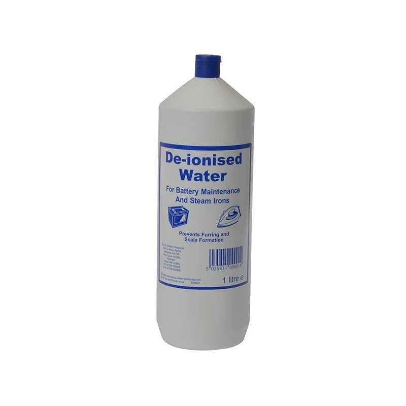 Top-Up Water De-Ionised Water 1L DW001 - TUW1
