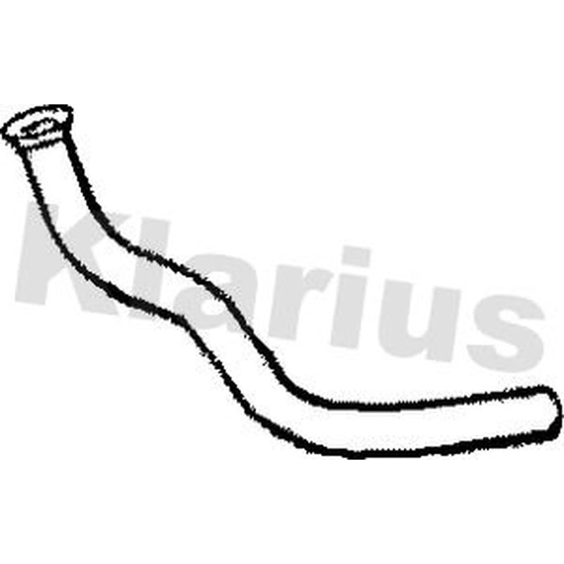 Klarius Exhaust Pipe OD fits Fiat Ducato 1986-1990 2.5
