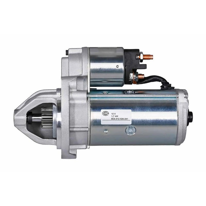 Hella Starter Motor 12V 1.7kW 11 Teeth fits Daewoo Korando 1999 on 3.2
