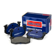 Borg & Beck Front & Rear Brake Discs & Pads fits Renault 19 1988-1992 1.9