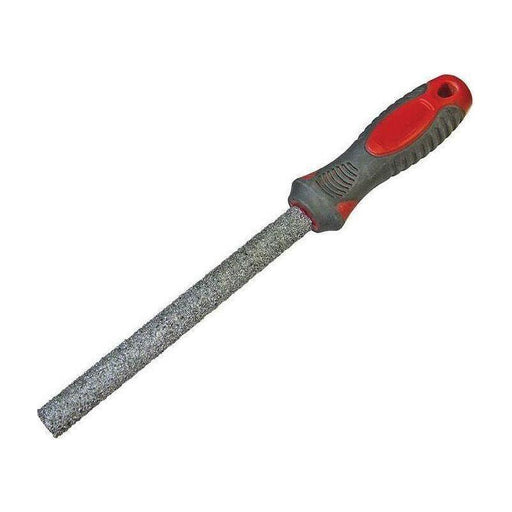 Faithfull Carbide Tile File Half Round Soft Grip 150mm (6in) Faithfull - NN4 Online