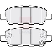 Apec Front Vented & Rear Vented Brake Discs & Pads fits Nissan Tiida 2013 on 1.6