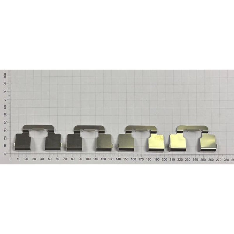 Juratek Brake Pad Accessory Fitting Kit Rear fits Fiat Scudo 2010-2016 2.0