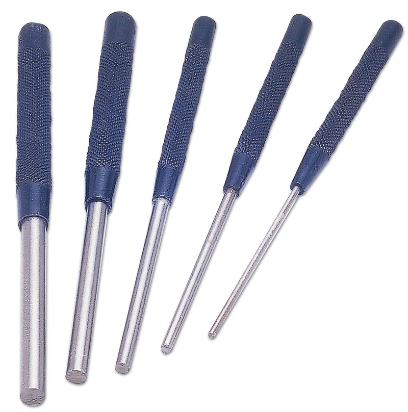 Laser Parallel Pin Punch Set, Imperial 5pc 0880 Laser - Dynamic Drive