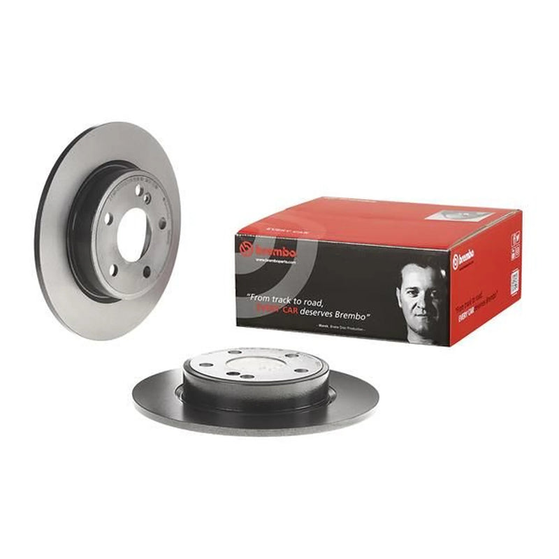 Brembo 2 x Solid Rear Brake Discs 08.B347.41-x2