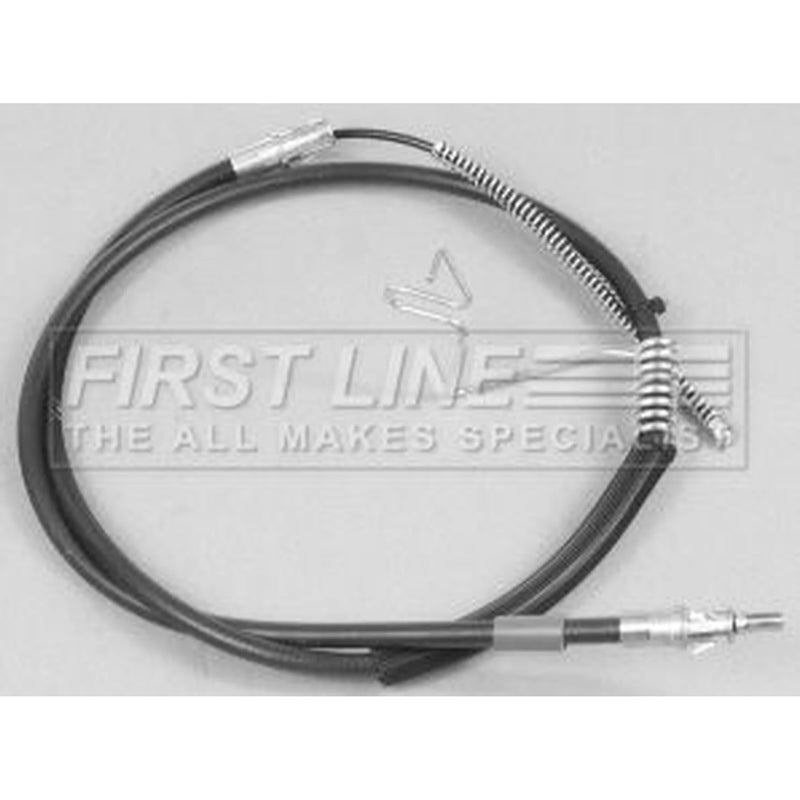 First Line Handbrake Cable Left Rear fits Ford Transit Platform 2001-2006 2.3