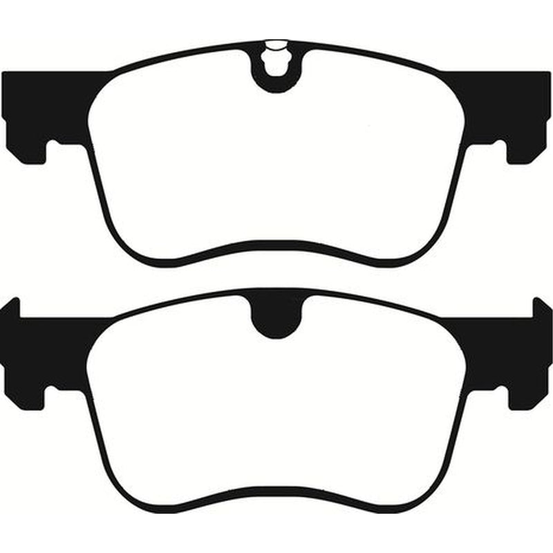 Abtex Front Brake Pad Set fits Citroën Berlingo 2018-2019 1.2 1.5