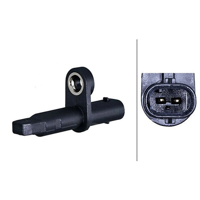 Hella ABS Wheel Speed Sensor Front fits Citroën Berlingo 2018-2019 1.2 1.5 1.6